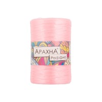 Пряжа ARACHNA "Raffia"   100\% полипропилен   5 шт. х  50 г ± 10 г  200 м ± 12 м №11 св.красный