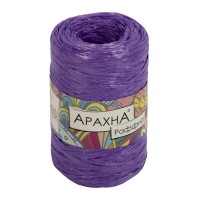 Пряжа ARACHNA "Raffia"   100\% полипропилен   5 шт. х  50 г ± 10 г  200 м ± 12 м №29 сиреневый