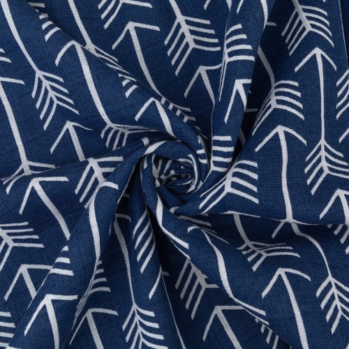 Ткань "PEPPY"   Ткань муслиновая   ФАСОВКА   EMBRACE   100\% хлопок   100 х  125 см  Shannon Fabrics premier archer cobalt