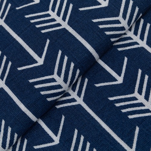 Ткань "PEPPY"   Ткань муслиновая   ФАСОВКА   EMBRACE   100\% хлопок   100 х  125 см  Shannon Fabrics premier archer cobalt