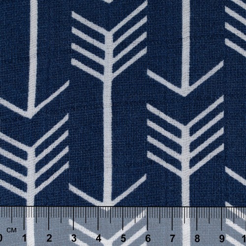 Ткань "PEPPY"   Ткань муслиновая   ФАСОВКА   EMBRACE   100\% хлопок   100 х  125 см  Shannon Fabrics premier archer cobalt
