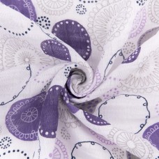 Ткань "PEPPY"   Ткань муслиновая   ФАСОВКА   EMBRACE   100\% хлопок   100 х  125 см  Shannon Fabrics whimsy circle amethyst