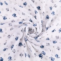 Ткань "PEPPY"   Ткань муслиновая   ФАСОВКА   EMBRACE   100\% хлопок   100 х  125 см  Shannon Fabrics sky captain sky