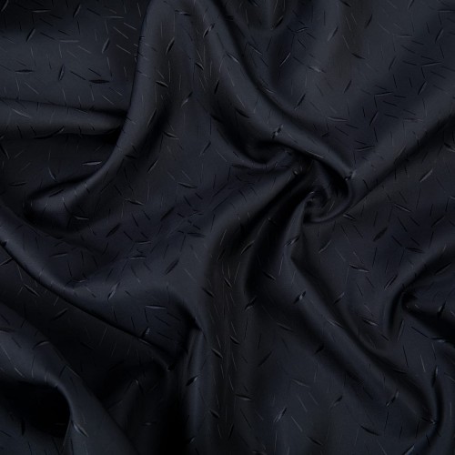 Ткань подкладочная "Gamma"   Taffeta с рисунком   JTR   52\% полиэстер, 48\% вискоза   145 см ± 2 см №050 черный