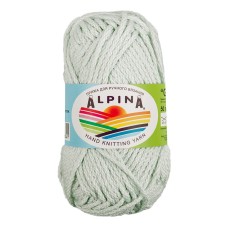 Пряжа ALPINA "GARRY"   100\% мерсеризованный хлопок   10 шт. х  50 г  50 м ± 2 м №08 топаз (св.голубой)