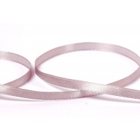Лента атласная 6 мм ( 1/4 ")  "Gamma"   33 м ± 2 м №059 серый