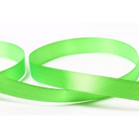 Лента атласная 12 мм ( 1/2 ")  "Gamma"   33 м ± 2 м №089 св-салатовый