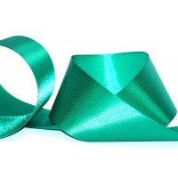 Лента атласная 50 мм ( 2 ")  "Gamma"   33 м ± 2 м №016 изумруд