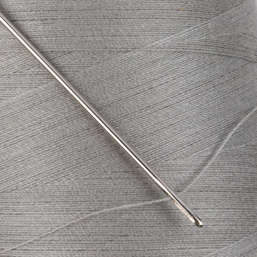 Швейные нитки (полиэстер) 40/2   "Nitka"  ( 301-400 )  4570 м №366 св.серый