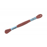 Нитки для вышивания "Gamma"    мулине  ( 0207-0819 )  100\% хлопок   24 x  8 м №0768 какао