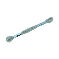 Нитки для вышивания "Gamma"    мулине  ( 0207-0819 )  100\% хлопок   24 x  8 м №0662 св-серый