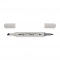 BMA-01 0.7 мм - 7 мм кисть/перо скошенное 1 шт. S494 серый теплый 9/Warm Grey 9