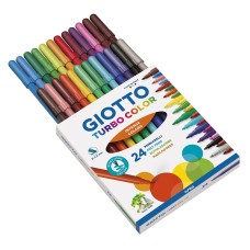 "Giotto"   Набор фломастеров   24 цв в картонной упаковке F417000