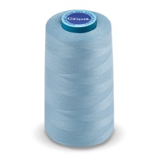 Швейные нитки (полиэстер) 50/2   "Gamma"  ( 301-400 )  4570 м №327 серо-голубой