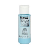 Краска акриловая "PEBEO"   Acrylic Paint для декора глянцевая   59 мл 097853 лазурный