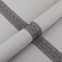 Гипюр "Gamma"   49 мм  GGM-4901   в пакете   9.7 м ± 0.2   Турция серый