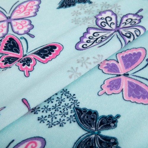 "PEPPY"   Плюш   SS RAINBOW MAGIC CUDDLE   ФАСОВКА  ± 2 см  100 x 150 см  370 г/кв.м  100\% полиэстер BUTTERFLY WINGS NAVY