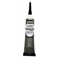 "PEBEO"   Контур по фарфору и керамике под обжиг Porcelaine 150   20 мл 036-006 антрацит