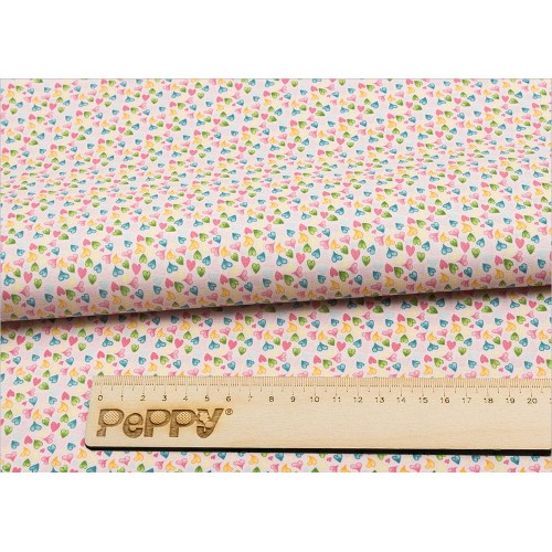 Ткань для пэчворка PEPPY   НЕЖНАЯ ИСТОРИЯ   ФАСОВКА   50 x 55 см  146 г/кв.м ± 5   100\% хлопок НИ-29 розовый