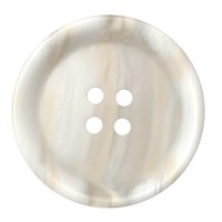 Пуговица костюмная с проколами "Gamma"   RM 0021   40 " ( 25 мм)  36 шт  № А001 белый