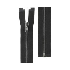 Молния Металл оксид (черный никель) ZIP 3B   однозамковая   40 см Тип 3   10 шт  разъёмная   "Gamma"  ЧЕРНЫЙ №310