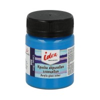 Краска акриловая "VISTA-ARTISTA"   idea   для декора глянцевая   IGA-50   50 мл 506 Синяя (Blue)