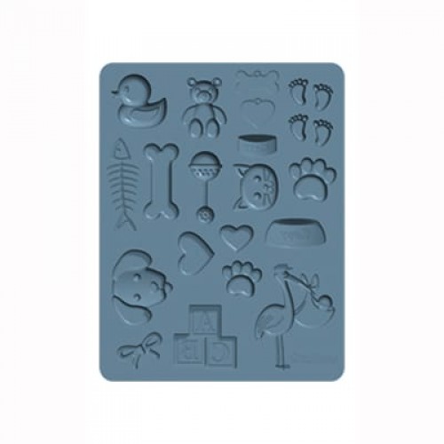 "Sculpey"   Silicone Bakeable Mold силиконовая форма для слепков   APM   СК/Распродажа 65 Pet/Baby