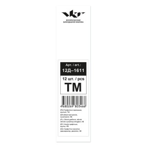 "ВКФ"   "Metallic shine"   MS02-12Д   Карандаш графитный круглый   заточенный   ТМ (HB)   12 шт. 1611 золотой