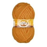 Пряжа ADELIA "DOLLY"   100\% полиэстер   5 шт. х  100 г  40 м ± 3 м №31 оранжевый