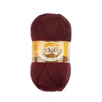 Пряжа ADELIA "JAKE CLASSIC"   75\% шерсть, 25\% нейлон   5 шт. х  100 г  410 м ± 15 м  СК/Распродажа №08 т.бордовый