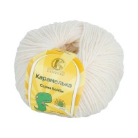 Пряжа Камтекс КТ "Карамелька"   100\% акрил   10 шт. х  50 г  175 м  080 экрю