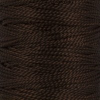 Швейные нитки (полиэстер) 1500D/2   "Gamma"  / "Micron"   обувные   45.7 м  50 я №492 т.коричневый