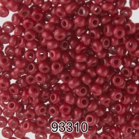 Бисер Чехия круглый 3   10/0   2.3 мм  500 г 93310 (Ф181) т.бордовый