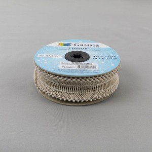 Гипюр "Gamma"   33 мм  GGM-3301   в рулоне   10 м ± 0.2   Турция GP014BE бежевый