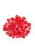 Кнопка "Micron"   POM-12   Кнопки пластиковые   пластик  d 12 мм  15 шт. № 003 красный