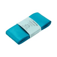 Лента атласная 50 мм ( 2 ")  "Gamma"   AL-50P   ФАСОВКА   5 x  5.4 м №074 ярко-голубой