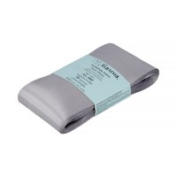 Лента атласная 50 мм ( 2 ")  "Gamma"   AL-50P   ФАСОВКА   5 x  5.4 м №139  серый
