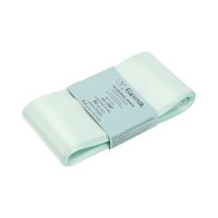 Лента атласная 50 мм ( 2 ")  "Gamma"   AL-50P   ФАСОВКА   5 x  5.4 м №063 св.св.зеленый