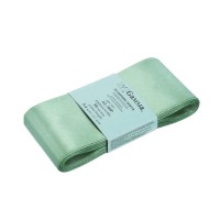 Лента атласная 50 мм ( 2 ")  "Gamma"   AL-50P   ФАСОВКА   5 x  5.4 м №056 серо-зеленый