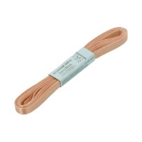 Лента атласная 6 мм ( 1/4 ")  "Gamma"   AL-6P   ФАСОВКА   10 x  5.4 м №022 бежевый