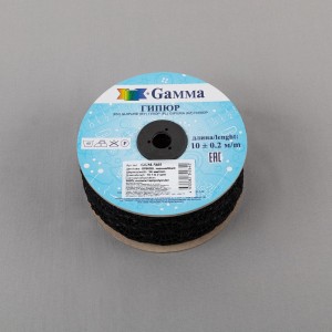 Гипюр "Gamma"   56 мм  GGM-5601   в рулоне   10 м ± 0.2 GP002BL черный