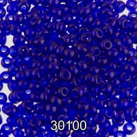Бисер Чехия круглый 2   10/0   2.3 мм  500 г 30100 (Ф101) т.васильковый