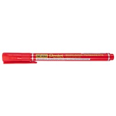 "Pentel"   Маркер перманентный Fine Point   1,6 мм   пулевидный   12 шт. NF450-B красный