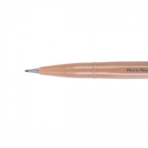 "Pentel"   Фломастер-кисть Brush Sign Pen   2,0 мм   кисть SES15C-E2X светло-коричневый