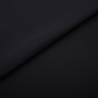 Ткань PC-03   Poly Chiffon   ФАСОВКА   120 г/кв.м ± 5 г/кв.м  200 х  147 см  100\% полиэстер _ЧЁРНЫЙ