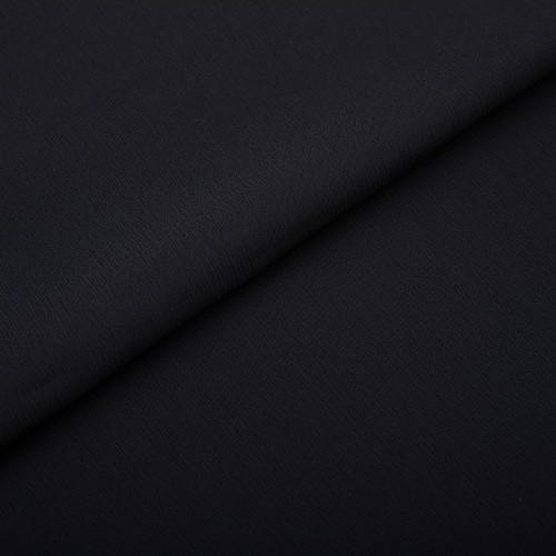 Ткань PC-03   Poly Chiffon   ФАСОВКА   120 г/кв.м ± 5 г/кв.м  200 х  147 см  100\% полиэстер _ЧЁРНЫЙ