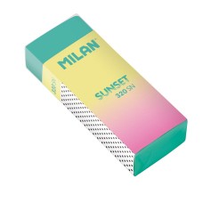 "Milan"   Ластик 320 SUNSET прямоугольный   61x23x12 мм  20 шт. CPM320SN