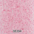 Бисер Чехия круглый 5 10/0 2.3 мм 500 г 38394 (Ф207) св.розовый мат.