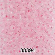 Бисер Чехия круглый 5   10/0   2.3 мм  500 г 38394 (Ф207) св.розовый мат.