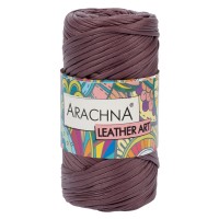 Пряжа ARACHNA "LEATHER ART"   100\% полиэстер   4 шт. х  160 г ± 10 г  50 м №09 винный